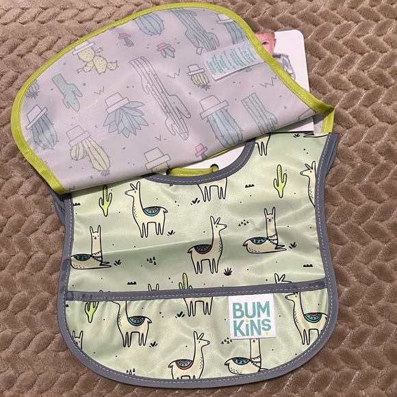 NWT. Bumpkins Start Bibs 2 pack - Picture 6 of 8